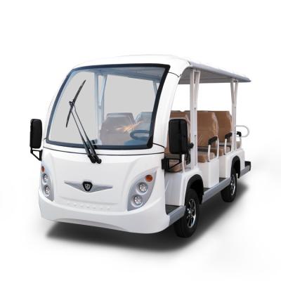 China OEM Sightseeing Shuttle Tourist City Bus 8 Passenger Electric Sightseeing Bus 4390*1500*2070mm for sale