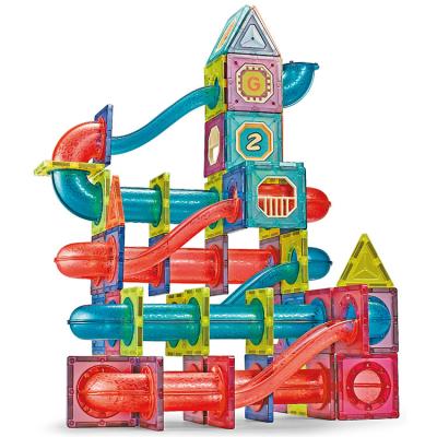 China Educational hot sale kids toys diy magnetic toy building block sets for fun for sale