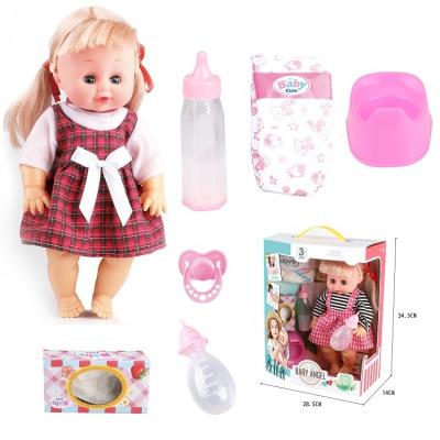 China Electronic Reborn Baby Dolls Toy 15inch Custom Fashion Doll Set New Hot Selling Doll Toys For Children for sale