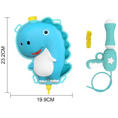 China Water Gun Water Gun For Kids Squirt Dinosaur Backpack 2L High Capacity Summer Fun Outdoor Pool Beach Sand Games Play for sale