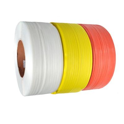 China Machine packing 8mm extra specifocations for option pp packing tying colored polypropylene pp belt for sale