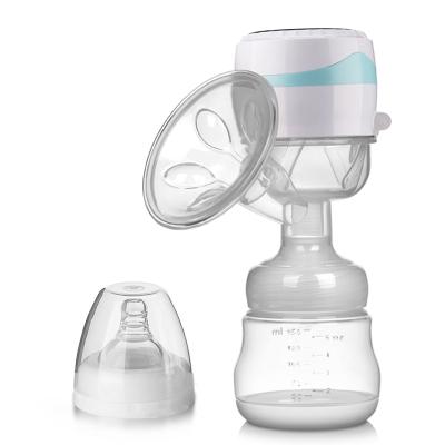 China BPA White Cards Free Built-in Portable Simple Breast Pump Baby Feeding Electric Silicone Milk Breast Pump for sale