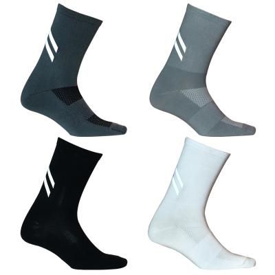 China Breathable High Quality Reflective Mountain Bike Knit Organic Cotton Recycling Socks Custom Made for sale