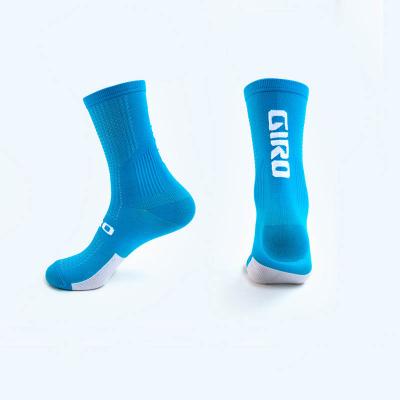 China QUICK DRY Customize Socks With Logo Solid Color Sports Colorful Thick Cushioned Socks For Men for sale