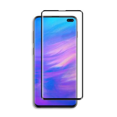 China Cell Phone 3D UV Glue Curved Tempered Glass Screen Protector For Samsung Galaxy S10 Note 10 S9 S11 Anti Spy Package Gift Box for sale