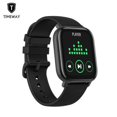 China Touch Screen Smart Watch Women Man P8 Heart Rate Monitor Blood Pressure Music Fitness Wristband Sport Smartwatch for sale