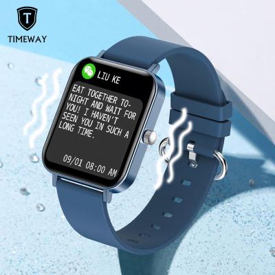 China Touch Screen 1.69 Inch Color Screen Watch CF82 Waterproof Smart Wristband Sport Fitness Tracker Watch Heart Rate And Blood Pressure for sale