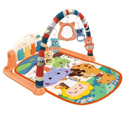 China Baby Educational Product Toy Hot Toys Floor Hanging Piano Gym Mat, Functional Baby Play Gym Piano Mat for sale