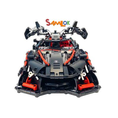 China RC Model Samlok Moc 1:14 1391 PCs Building Blocks & Toy Adult Collectible Model Cars Set To Build Kit And Toy For Boys for sale