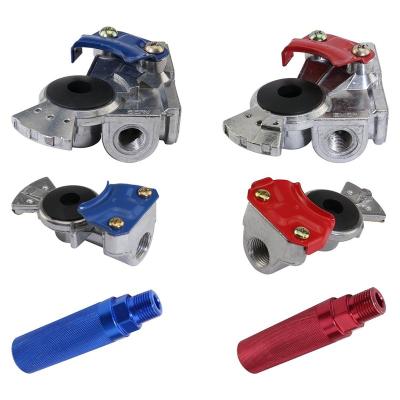 China Air brake system sealing high strength joint trailer truck aluminum air brake coupling for sale