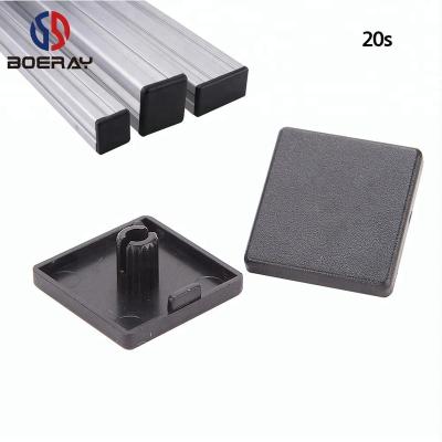 China 2020 Decorations Aluminum Profile T Bracket Slot Slot ABS Plastic Black Cover For Aluminum Profile 2020 Series for sale