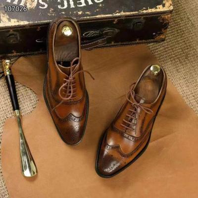 China Deodorization Men's formal leather shoes Haute couture private leather outsole can be customized classic leather shoes for sale