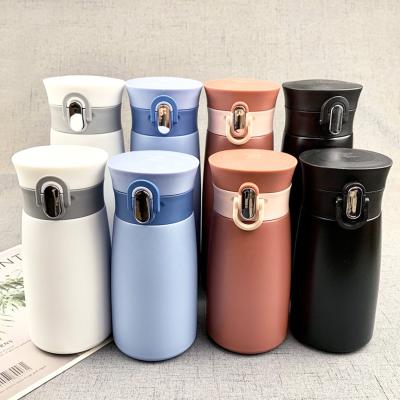 China Stainless Steel Mini Portable Thermos Water Bottle PORTABLE Custom Vacuum Flask Insulated Travel Coffee Mug 12.85oz or 9.5oz BPA Free for sale