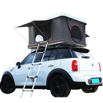 China Hot Selling Extended Type 3-4 Person Canvas Folding SUV Camping Tents Large Aluminum Outdoor Hard Shell Car Roof Top Tent for sale