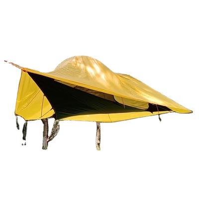 China 2022 Dropshipping Products Triangle Hammock Outdoor Camping Diagonal Tying Type Tree Tent With Mosquito Net for sale