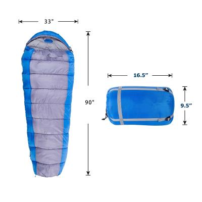 China Hybrid type guaranteed suitable price quality price zipper hammock sleeping blanket portable warm bag elastic rope camping sleeping bag for sale