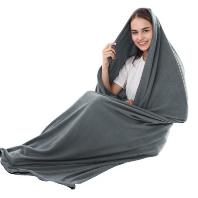 China Hybrid Type Guaranteed Quality Spring And Summer Envelope Fleece Unique Warm Sleeping Bag for sale