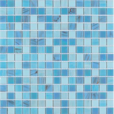 China best selling golden line hot melt glass ceramic mosaic tiles for swimming pool for sale