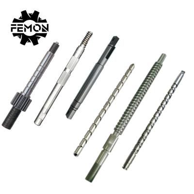 China China Supplier Worm Shaft Shaft Shaft Keyway Pitch Aluminum ODM Competitive Supply CNC Stainless Steel CNC Stainless Steel Service for sale