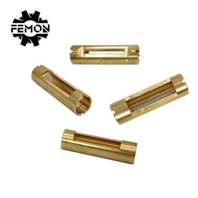 China Aluminum ISO Certificate Customized Free Sample Available Fast Shipping CNC Machined Copper Brass Turning Parts From China Supplier for sale