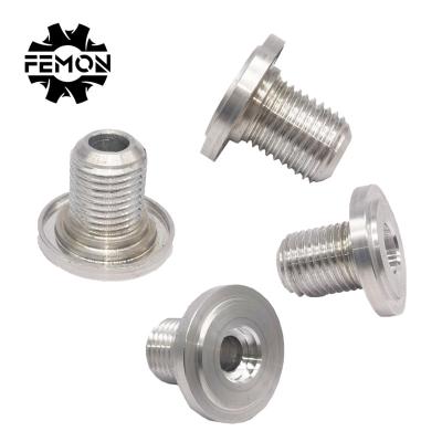 China OEM ODM Customized Factory CNC Aluminum Spinning Aluminum Bolt, Customization Nuts And Bolts Aluminum As Your Samples And Drawing for sale