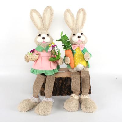 China Easter Sitting Bunny For Easter Decoration 63210023-1 for sale