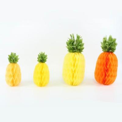 China Europe Paper Pineapple For Spring Home Partydecoration for sale