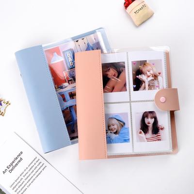 China PU Leather Album 25 Pcs PP Pockets Photos For 3 Inch 7 Inch 5 Mini Fuji Instax And Name Card 7s 8 Photo Album 25 50s for sale