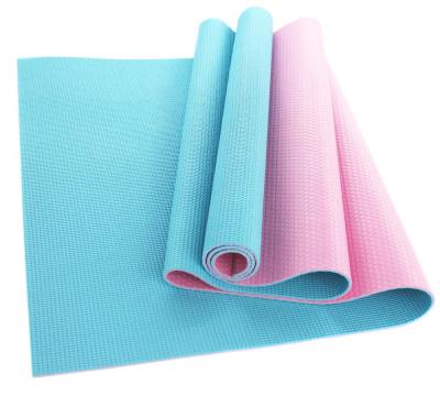 China Yoga / Pilates / Play / Outdoors / Recreation 5mm Twice Color & Twice Seat Eco-Friendly Non-Slip High Quality PVC Yoga Mat for sale