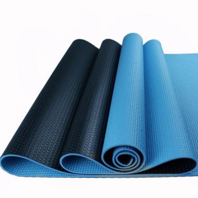 China Home Exercise Eco-Friendly Pilates And Fitness Mat With Non-slip PVC Yoga Mat for sale