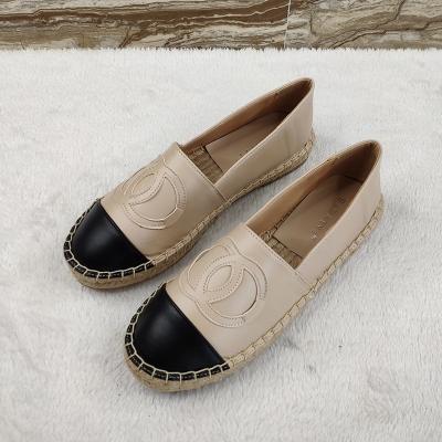 China Hot Selling Fashion Trend Fashion Designer Leather High Quality Women Leisure Casual Shoes for sale