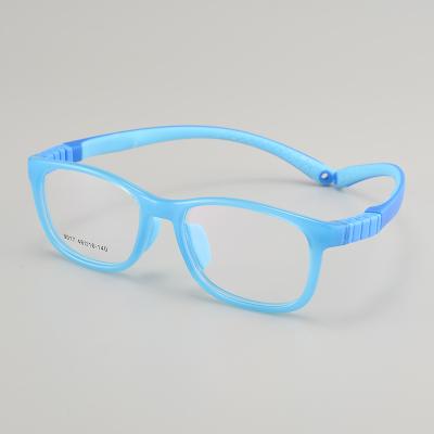 China Fashionable Multicolor Environmental Blue Lightweight Eyeglasses Glasses Anti Silicone Tr90 Glasses Frames for sale