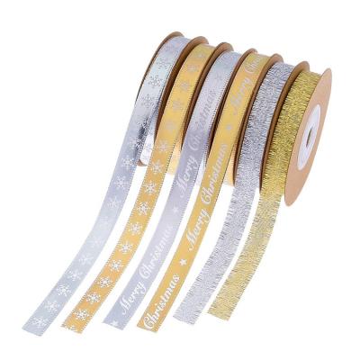 China Changxu factory direct sale 10mm (10m/roll) viable wholesale satin ribbon for decoration Christmas ribbon gift wrapping ribbon for sale