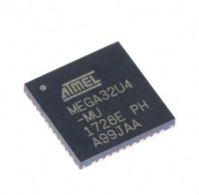 China Original factory ATMEGA32U4-MU package VQFN-44 microcontroller chip standard original authentic batch chip for sale