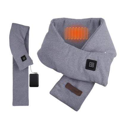 China Self Heating Amazon Heated Scarf With Pockets Hot Sales USB Heating Winter Battery Operated WIRE DYE Graphene Self Heating Feitenn Female 5V for sale