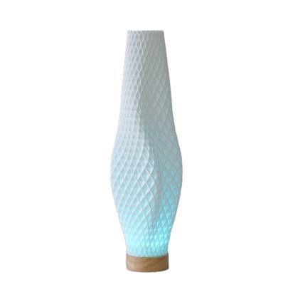 China 3D Printing Flower Vase Modern Home Decorative Light Led Lamp Gift For Kids Lamp Body Shape Can Be Customized for sale