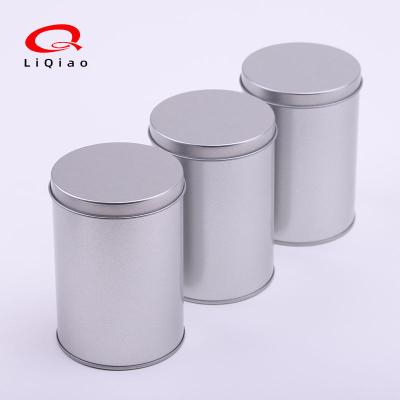 China Large Size Food Grade Food In Stock Cake Cookie Candy Gift With PVC Window Cosmetic Packaging With Round Lid Metal Tin Box for sale