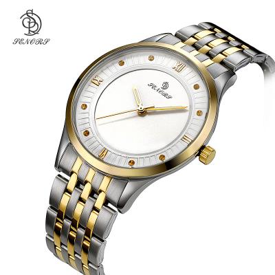 China Custom Water Resistant Fashion xxcom Japan movt Men's Stainless Steel Canton Watch Market for sale