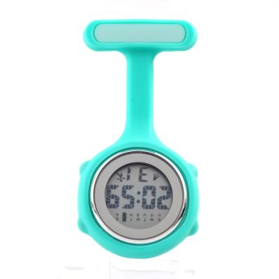 China Multifunctional Alarm Fashion Women Men Digital Nurse Watch Alarm Background Light Silicone Waterproof Nurse Watch With for sale