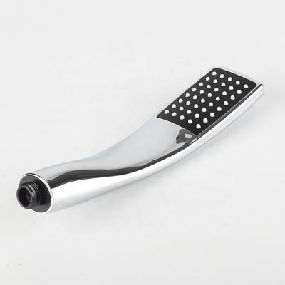 China No Diverter Function Single ABS Chromed Water Saving Bathroom Hand Held Shower Head for sale