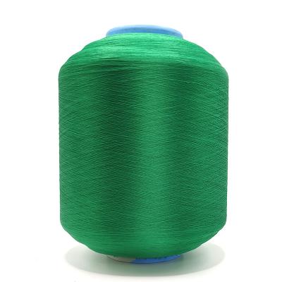 China Core Spun Yarn SCY Batch Color Coated Yarn 2075 Custom Spun Yarn Covered Spandex 3075 4075 Regular Green Knitting Yarn for sale