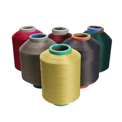 China Spun Core Yarn 2075 / 3075 / 4075 Multiple Colors SCY High Elastic Covered Yarn For Socks Knit Fabric for sale