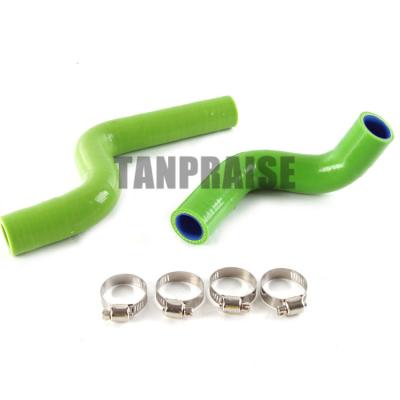 China Automotive High Temperature Silicone Coolant Radiator Hose Kits Fit FOR KAWASAKI KX 85 80 KX85 KX80 Motorcycle for sale