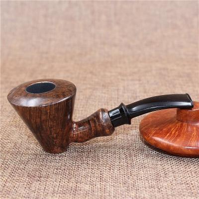 China Design Heather Wood Pipe Good Quality Briar Tobacco Pipe Handmade New Heather Wood Pipe for sale