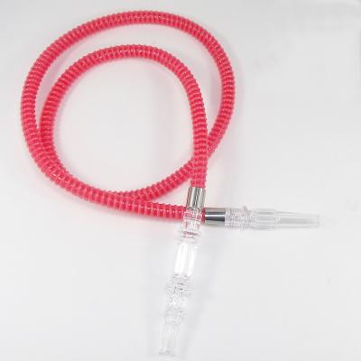 China Flexible Washable PVC +Acrylic Hookah Hose With Acrylic Handle for sale