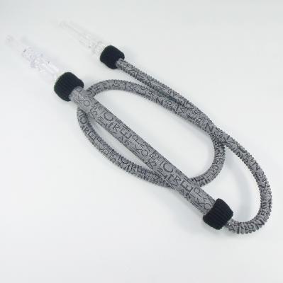 China PVC + Acrylic Handle PVC Shisha Acrylic Hose Wrapped With Cloth for sale