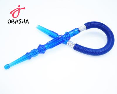 China PVC +Acrylic Arabic Magic Plastic Smoking Pipe Shisha Pipe for sale