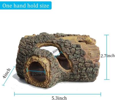 China Fresh Water Hiding Hygger  Aquarium Decoration Items for sale