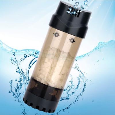 China Cylindrical Fluidized Bed Aquarium Filter Media ABS 280GPH With Air Stone for sale