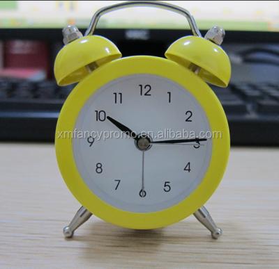 China Japan style mini twin bell alarm clock for promotion for sale